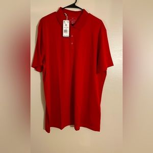 BRAND NEW! Men’s Adidas Red lightweight polo.